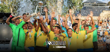 Copa América de Futebol de Areia Brasil tricampeão Torcidas